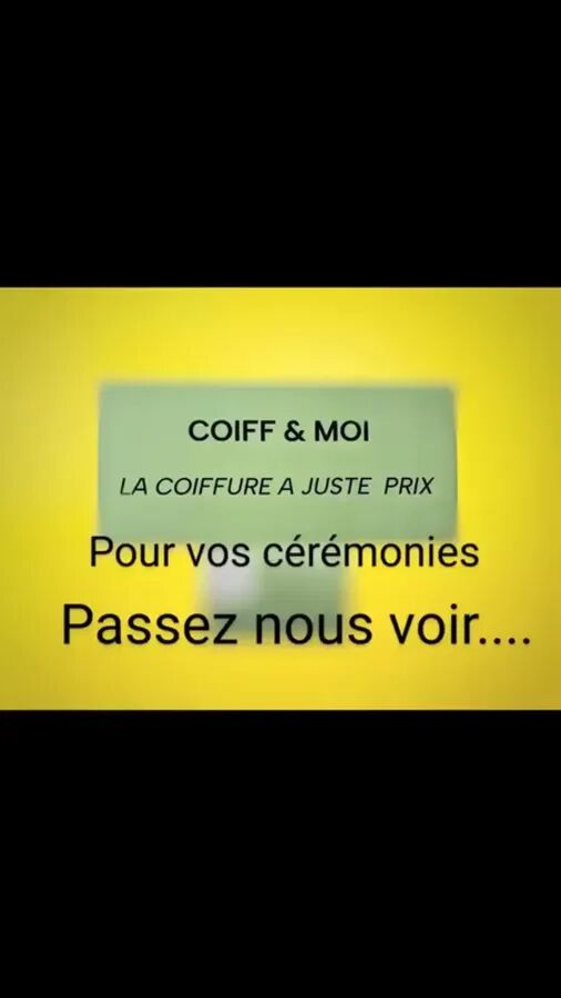 Chignons cérémonie 