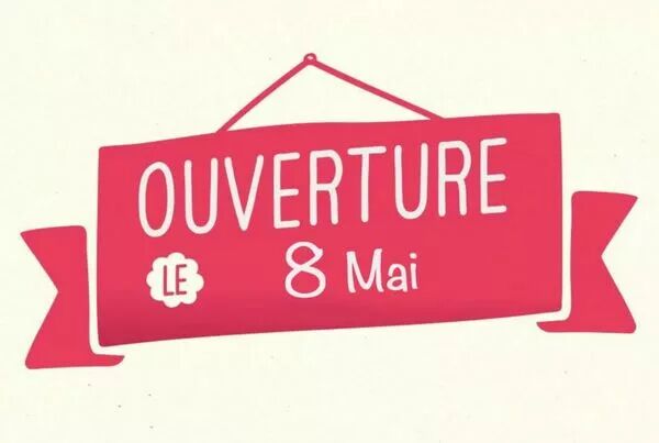 Nous sommes ouverts 